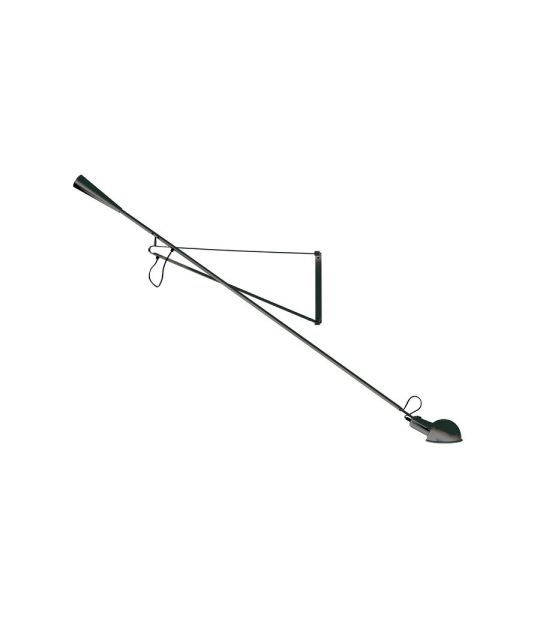 Flos 265 wandlamp zwart