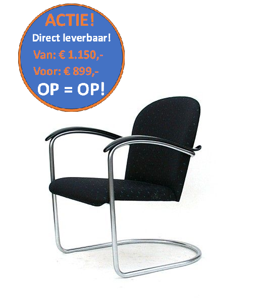 Gispen 414 Manchester Zwart