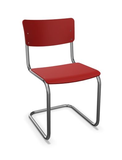 Thonet S43 Tomato red RAL 3013