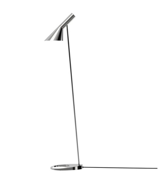 Louis Poulsen AJ vloerlamp RVS