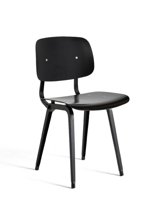 HAY Revolt zitting - Black, onderstel - Black