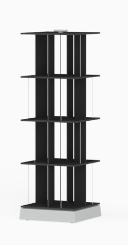 Buchstabler 4 levels, Bicolor Black