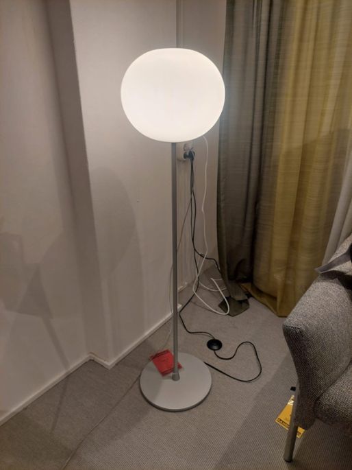 Flos Glo-Ball F1 vloerlamp Showroommodel