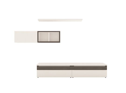 Now! by Hulsta Touch voorbeeldcombinatie super mat wit