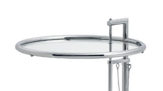 ClassiCon Eileen Gray Adjustable Table losse glasplaat