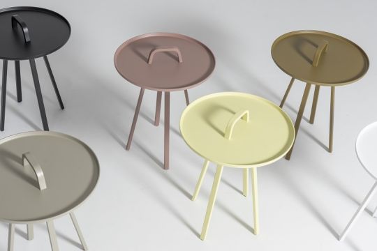 Montis Bijzettafel Tor Khaki Grey RAL 7008