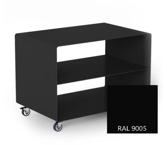 Muller R 103 trolley RAL 9005 zwart