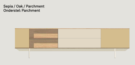 Pastoe Landscape Sepia / Parchment