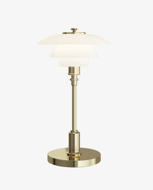 Louis Poulsen PH 1/1 tafellamp brass