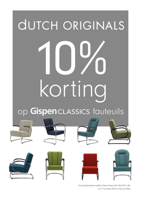 DUTCH ORIGINALS GISPEN CLASSICS ACTIE NAJAAR 2025