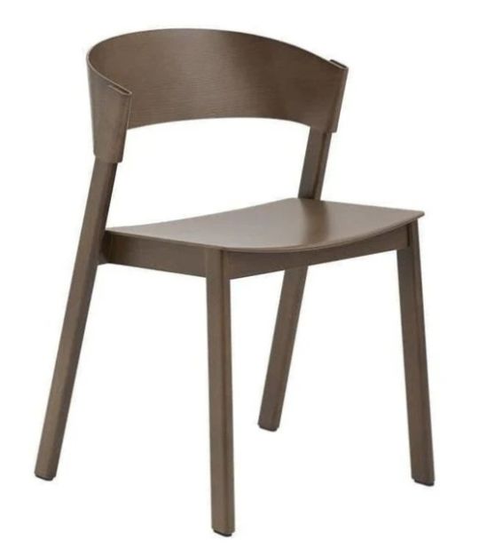 Muuto Cover side chair darkbrown