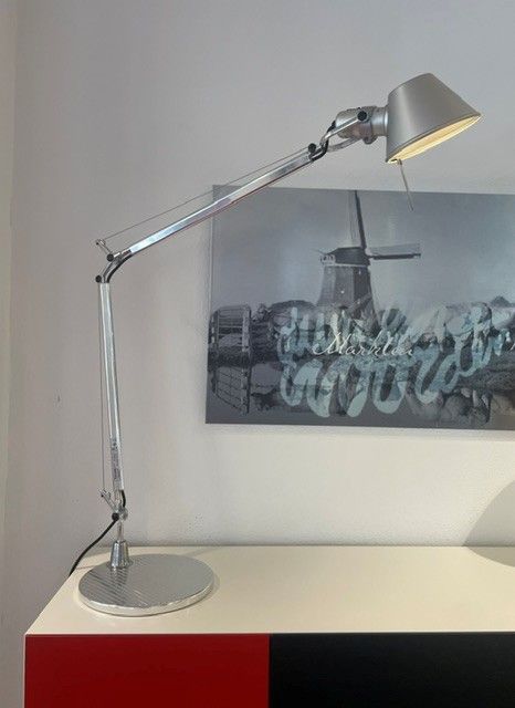 Artemide Tolomeo Tavolo alu showroommodel
