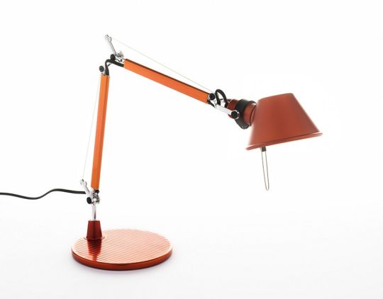 Artemide Tolomeo Micro Table Oranje