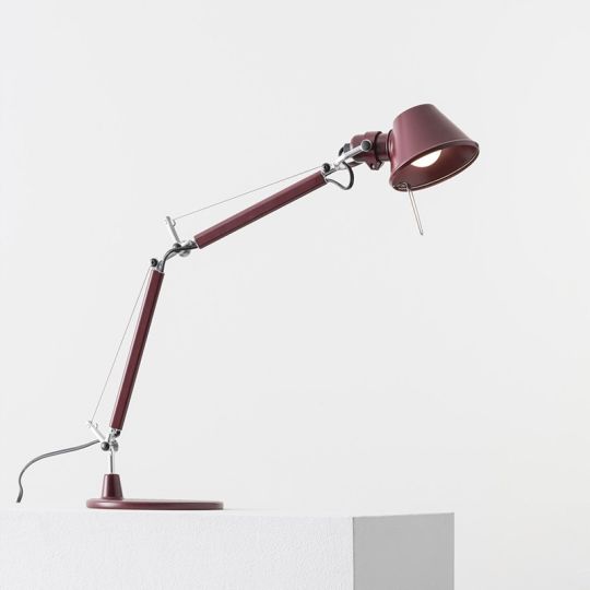Artemide Tolomeo Tavolo Micro Ruby Red
