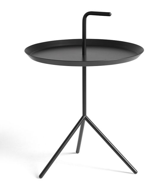 HAY DLM XL table Poedercoat: Black