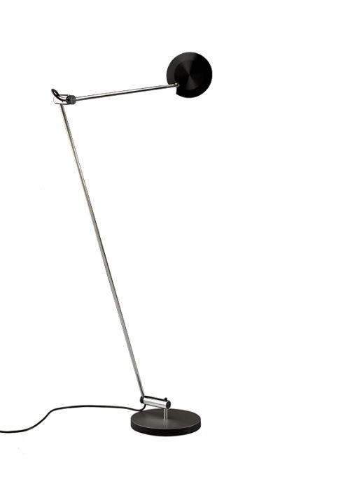Baltensweiler Pio vloerlamp zwart