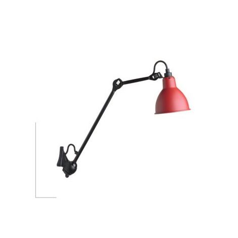 La Lampe Gras 222 zwart rood