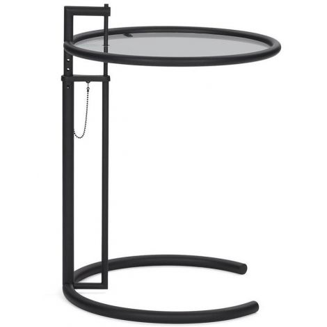 ClassiCon Adjustable Table Black Version met rookglas
