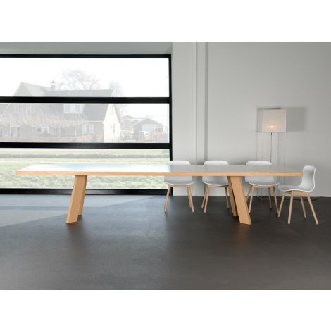Castelijn TSP Grijs Wit / Eiken fineer