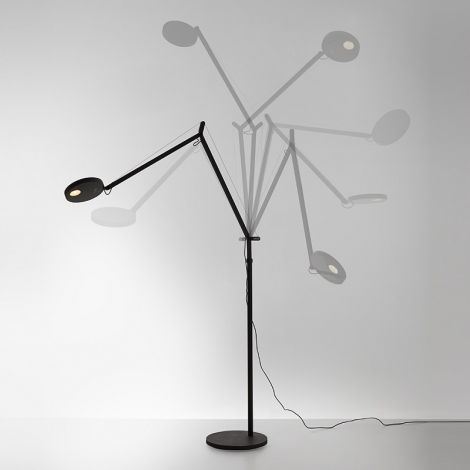 Artemide Demetra Reading Floor zwart