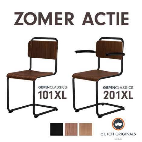 Dutch Originals Gispen 101XL en 201XL Zomeractie