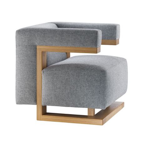 Tecta gropius F51 rode stof 
