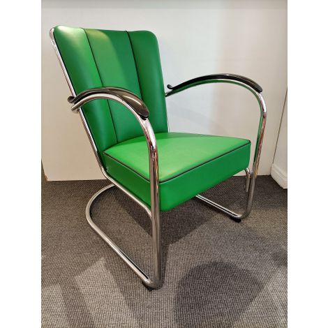 Dutch Originals Gispen 412S leder groen