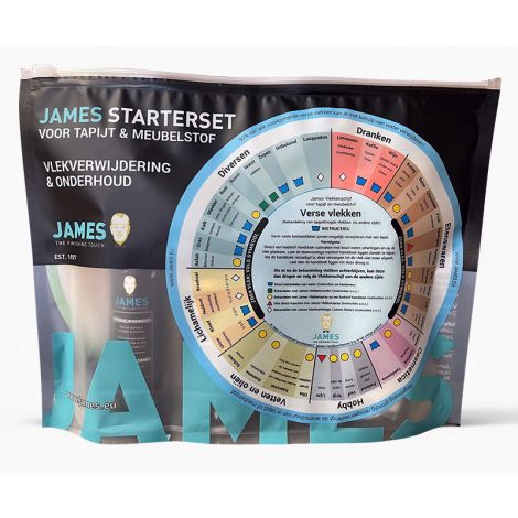 James Starterset vlekkenverwijdering & onderhoud