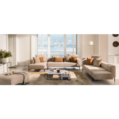 JORI Longueville Landscape in Actieleder Cavila Black