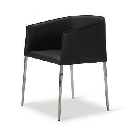 JORI Tulip in Actieleder Cavila Black
