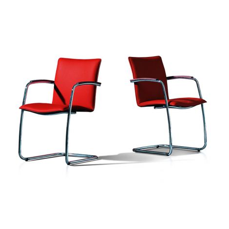 Leolux Freyr met arm - rood
