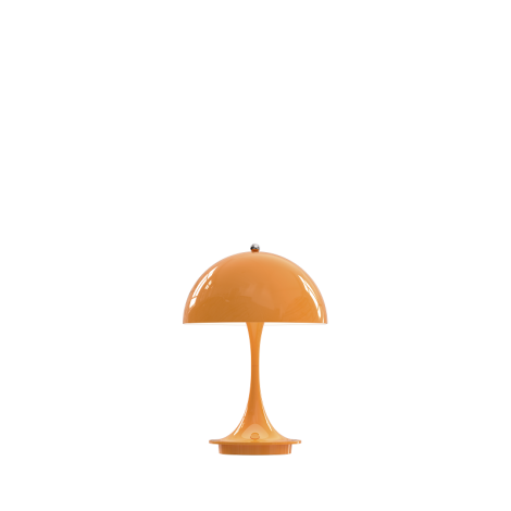Louis Poulsen Panthella Portable metal oranje