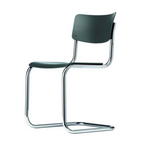 Thonet S43 zwart gebeitst