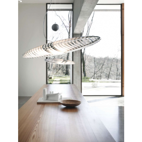 Luceplan Compendium Hanglamp actiemodel aluminium