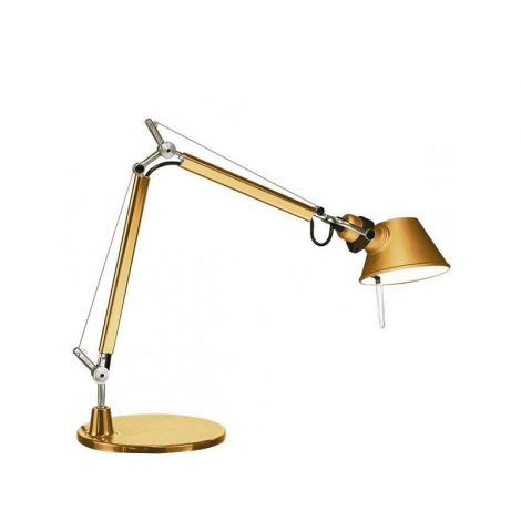 Artemide Tolomeo Micro Tavolo Gold