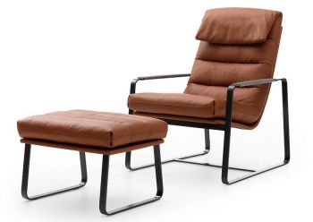Fauteuil Indra Plus leder