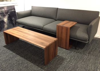 Artisan Salontafel + Bijzettafel Invito - Europees Noten 