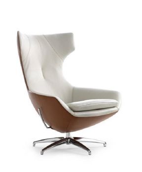 Leolux fauteuil Caruzzo / onderstel Original